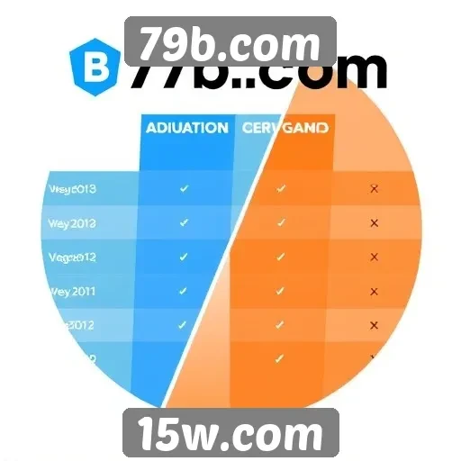 Comparativo entre 79b.com e concorrentes no mercado de jogos